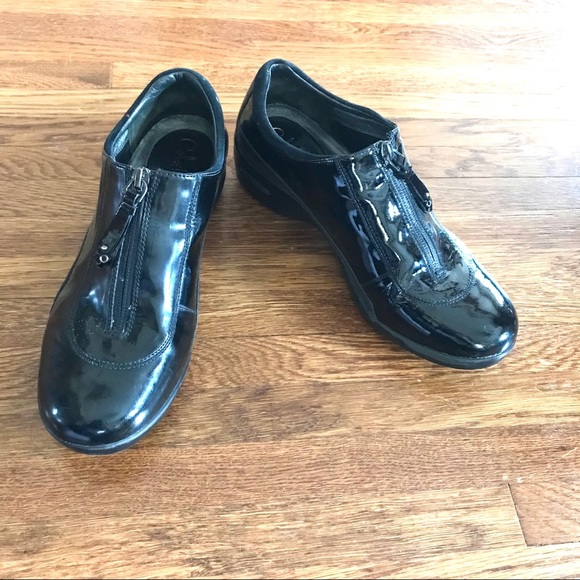 Cole Haan Shoes - SOLD Cole Haan Nike Air Patent Leather Front Zip Shoes
